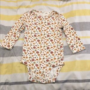 Carter's Multicolor Floral Long Sleeve Bodysuit
